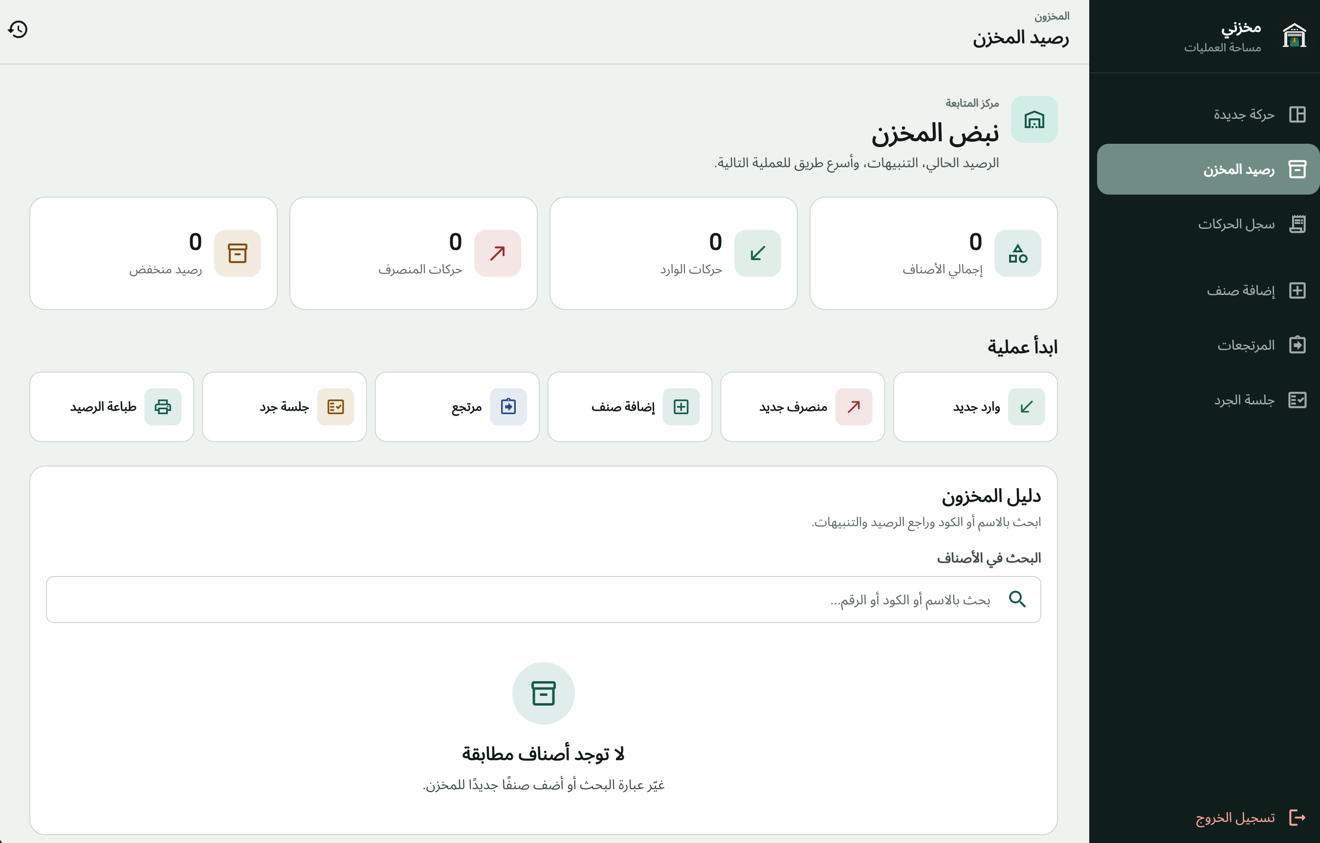 Makhzani ERP Stock Dashboard